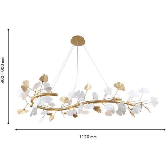 Подвесная люстра Ginkoa 4080-8P