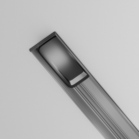 Ввод питания от внешнего драйвера 200см для встр. в ГКЛ 12.5мм шинопровода Maytoni Radity TRA084B-12B-200