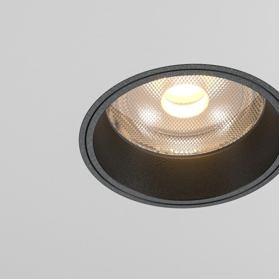 Встраиваемый светильник Maytoni FOCUS LED 3000K 12Вт 60° DL125-L12-3K-TRS-B