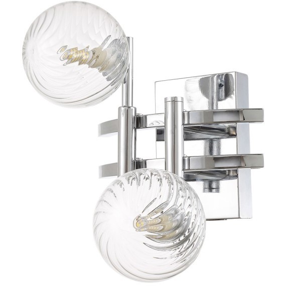 Бра Crystal Lux LUXURY AP2 CHROME