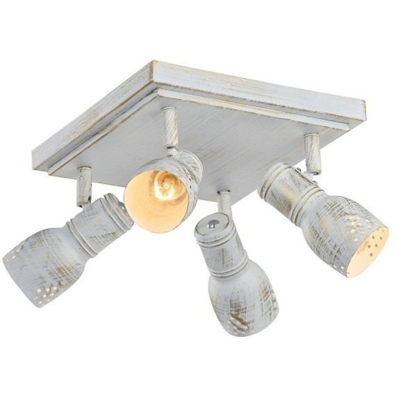 Спот потолочный Lussole GRLSP-8056 MIAMI IP21 под лампы 4xE14 24W