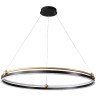 Люстра Crystal Lux FERNANDO SP88W LED BLACK/GOLD