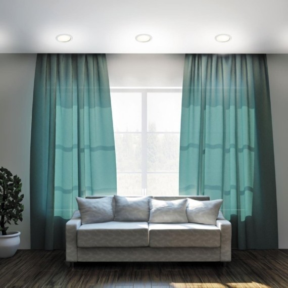 Встраиваемый светильник светодиодный диммируемый Drum 358306 IP44