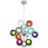 SL431.153.12 Люстра подвесная ST-Luce Хром/Разноцветный, Белый G9 12*5W DUALITA