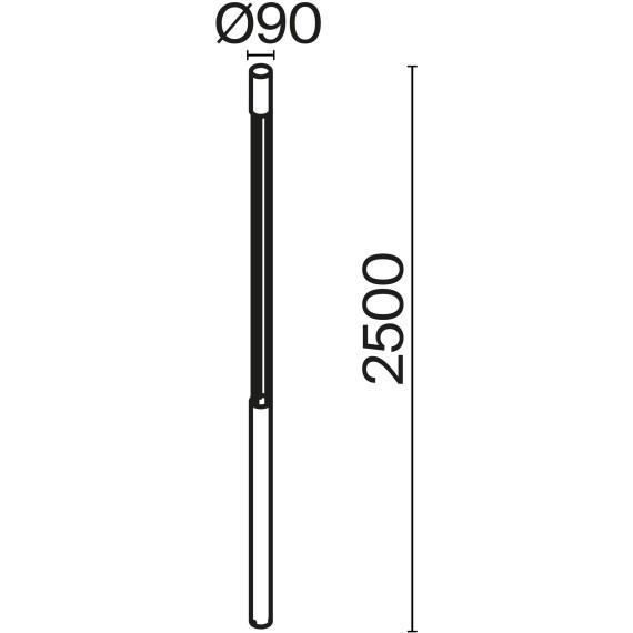 Садово-парковый светильник Outdoor O427FL-L30GF3K