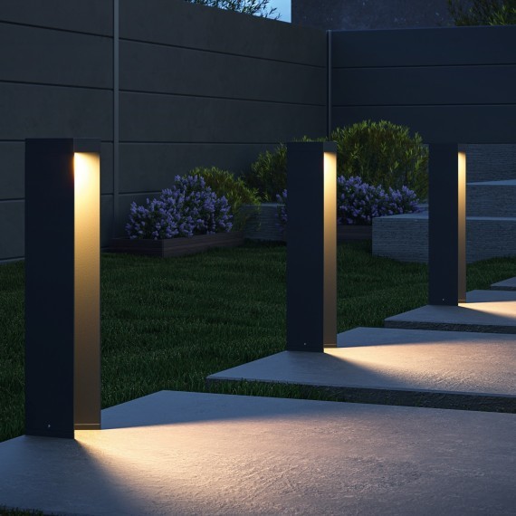 Уличный наземный светильник Maytoni O596FL-L9B4K Essen IP54 светодиодный LED 9W