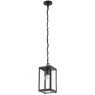 Уличный подвесной светильник Arte Lamp A4569SO-1BK BELFAST IP44 под лампу 1xE27 60W