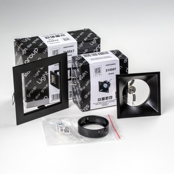 Комплект со светильником Domino Lightstar D51707BMOD