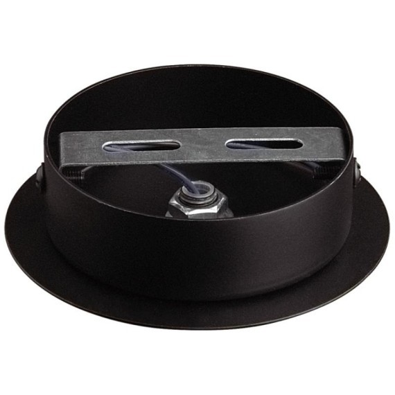 6555/1W CLASSI LN24 черный/дымчатый/металл/стекло Бра E14 1*40W 220V MADONNA