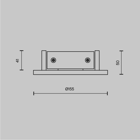 Бра Maytoni C123-WL-02-3W-W Parma светодиодная 2xLED 6W