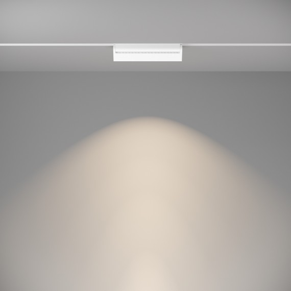 TR013-2-20W4K-W Трековый магнитный светодиодный светильник Maytoni Gravity CRI90+ 4000К 1600Лм 120° 20Вт