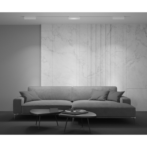 TR013-2-20W4K-W Трековый магнитный светодиодный светильник Maytoni Gravity CRI90+ 4000К 1600Лм 120° 20Вт