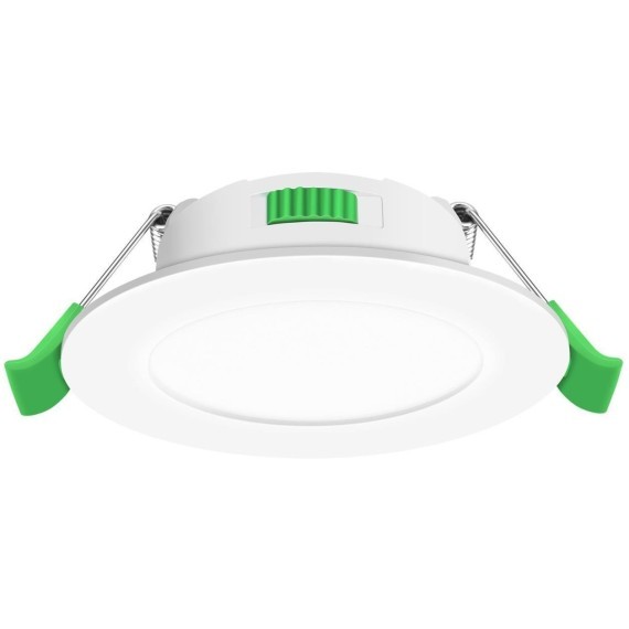 4644-1C, врезной светильник, D86xH30, cutout:D68, LEDx5W, 420LM/460LM/440LM, 3000K/4000K/6500K, IP44, CRI>80, beam angle:120, included