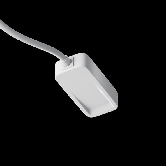 Ввод питания от внешнего драйвера 200см для встр. в ГКЛ 12.5мм шинопровода Maytoni Radity TRA084B-12W-200