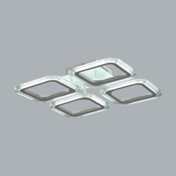 8026/42CL Потолочный светильник Lumion LEDIO  с ПДУ LED 42W Ra80 Lm3800 3000-6000К 220V KVADRO