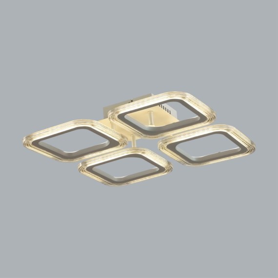 8026/42CL Потолочный светильник Lumion LEDIO  с ПДУ LED 42W Ra80 Lm3800 3000-6000К 220V KVADRO