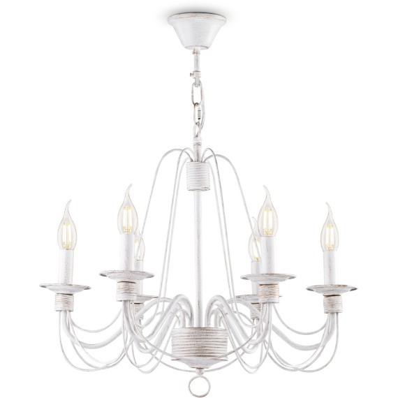 Люстра подвесная Freya FR2046-PL-06-WG Velia под лампы 6xE14 60W