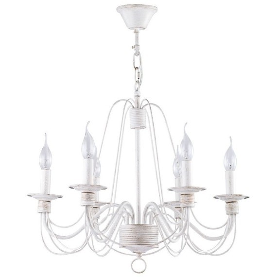 Люстра подвесная Freya FR2046-PL-06-WG Velia под лампы 6xE14 60W