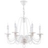 Люстра подвесная Freya FR2046-PL-06-WG Velia под лампы 6xE14 60W