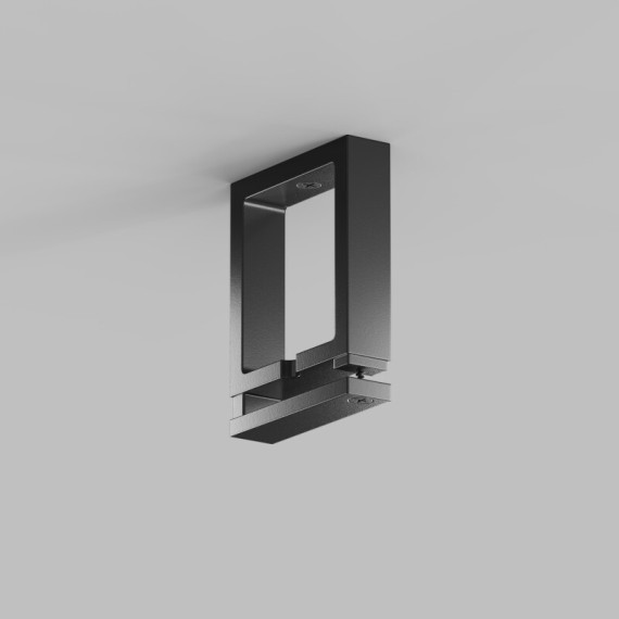 TR5508-BK Усиленное накладное крепление для гибкого трека-ремня Denkirs Belty