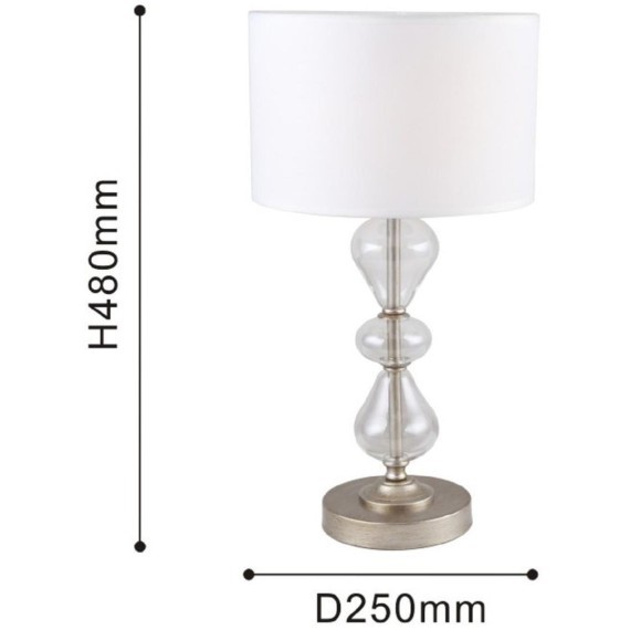 Интерьерная настольная лампа Ironia 2554-1T