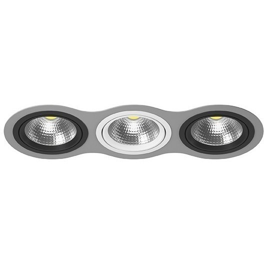 Встраиваемый светильник Lightstar i939070607 Intero 111 под лампы 3xGU10 150W