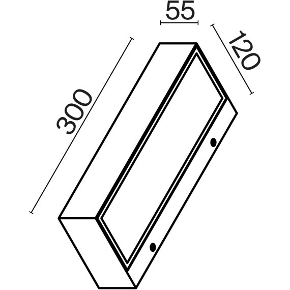 Настенный светильник (бра) Outdoor O428WL-L10W3K