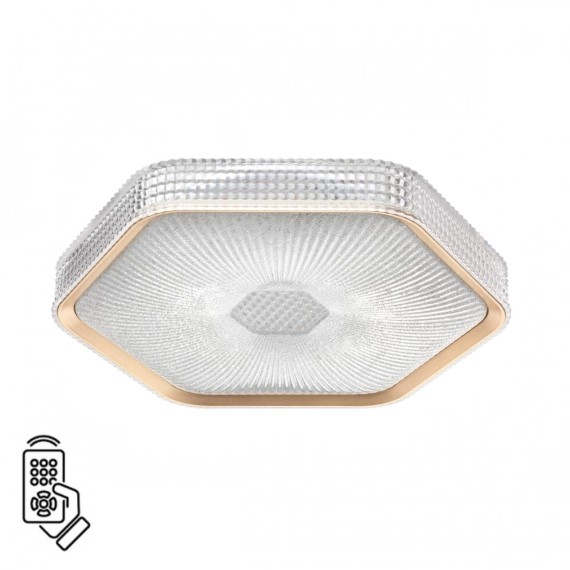 Светильник LED 48Вт 3000/4000/6000K IP20 пульт ДУ SPARKS 7746/48L