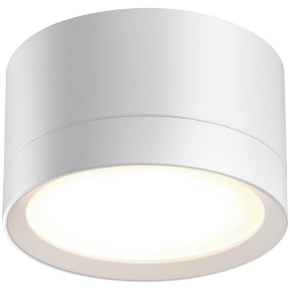 371033 Белый накладной спот-цилиндр высотой 5см под лампу GX53 макс 12Вт 220-240V IP20 Novotech LIRIO