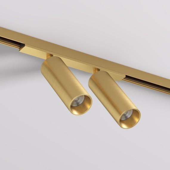 DK5742-SB Трековый магнитный светодиодный светильник Denkirs Shine 48V CRI90+ 3000К 1100Лм 36° 16Вт