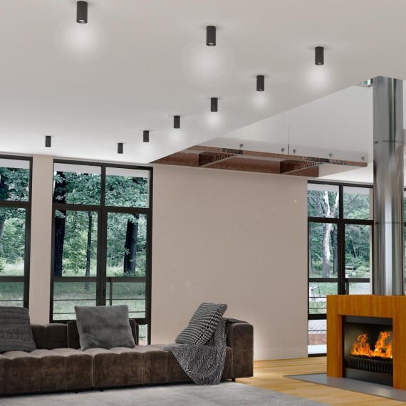 Накладной потолочный светильник Novotech 370725 ELINA под лампу 1xGU10 9W