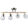 Потолочный светильник с 4 стеклянными плафонами и цоколем E27 Arte Lamp Harmony A5110PL-4AB