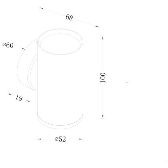 Бра Maytoni C068WL-01W Focus S под лампу 1xGU10 10W