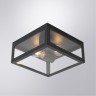 Уличный потолочный светильник Arte Lamp A4569PF-2BK BELFAST IP44 под лампы 2xE27 60W