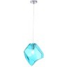 Светильник подвесной Crystal Lux NUESTRO SP1 CHROME/BLUE