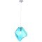 Светильник подвесной Crystal Lux NUESTRO SP1 CHROME/BLUE