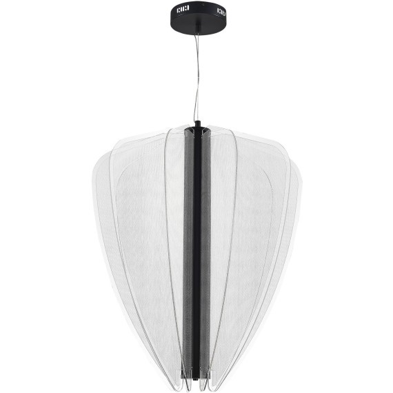SL6509.413.01 Светильник подвесной ST-Luce Черный/Прозрачный LED 1*75W 4000K FESALE