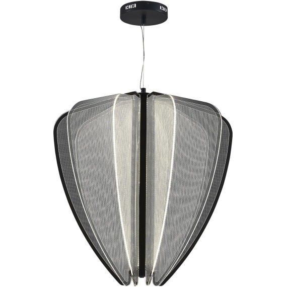 SL6509.413.01 Светильник подвесной ST-Luce Черный/Прозрачный LED 1*75W 4000K FESALE