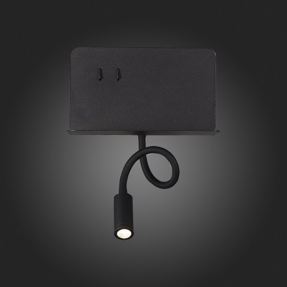 SL1576.401.02 Светильник настенный ST-Luce Черный/Черный LED 2*3W 4000K Настенные светильники