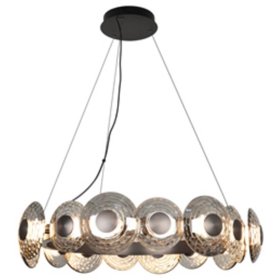 4642-16P, подвесная люстра, D700xH295/1590, LEDx72W, 8217LM, 4000K, included