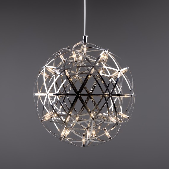 Люстра подвесная Freya FR5099PL-L21CH Amber светодиодная LED 26W