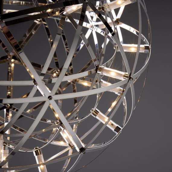 Люстра подвесная Freya FR5099PL-L21CH Amber светодиодная LED 26W