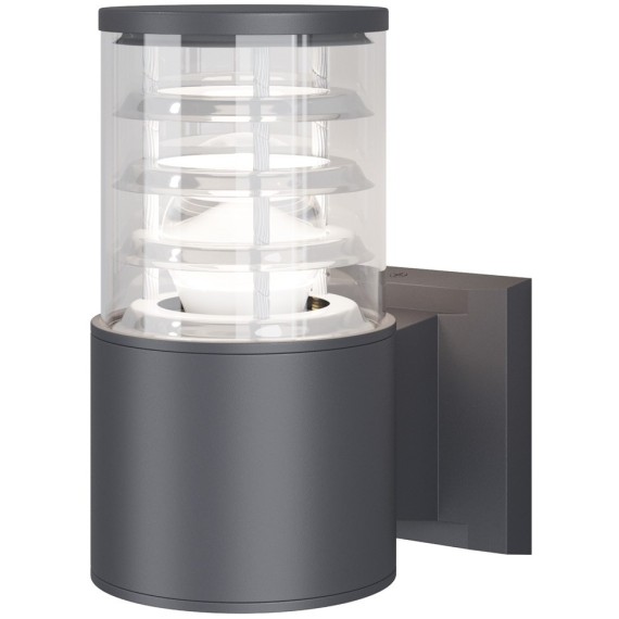 Уличный настенный светильник Maytoni O576WL-01GR Bronx IP54 под лампу 1xE27 60W