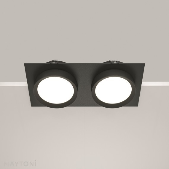 Встраиваемый светильник Technical DL086-02-GX53-SQ-B