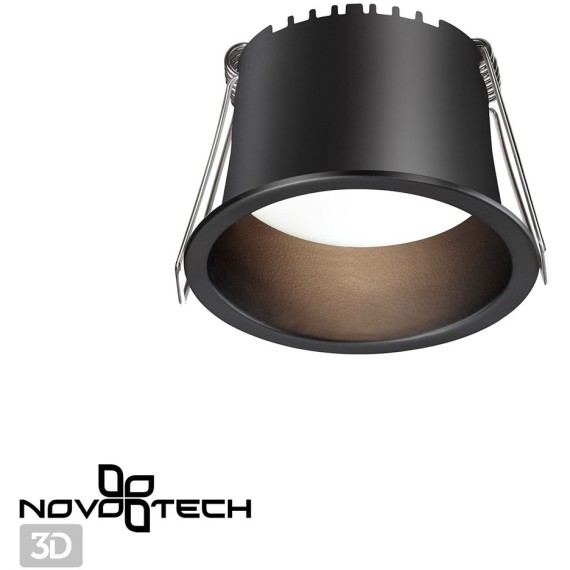 Светильник встраиваемый светодиодный Novotech LED 6W 220V 360Лм 3000К TRAN 359233