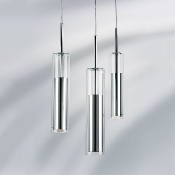 Подвесной светильник цилиндр Lightstar 756014 Cilino под лампу 1xGU10 40W