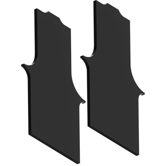 Комплект из 2 внутренних заглушек для шинопровода в гарпунные натяжные потолки Arte Lamp Linea A485206E