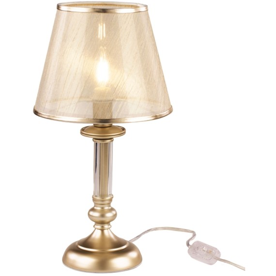 Настольная лампа с выключателем Ksenia FR2539TL-01G