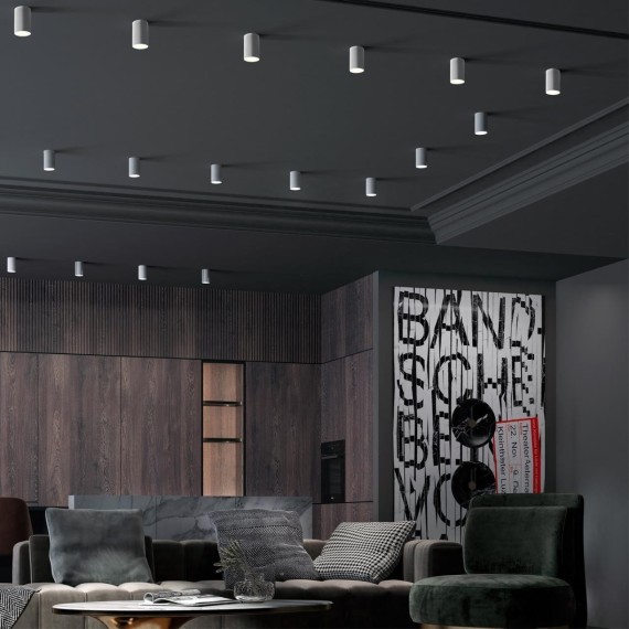 Накладной потолочный светильник Novotech 370726 ELINA под лампу 1xGU10 9W