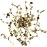 Бра Crystal Lux GARDEN AP-PL3 D400 GOLD